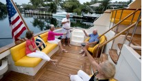 LYMAN MORSE Yacht EXCELLENCE -  Aft Deck Seating